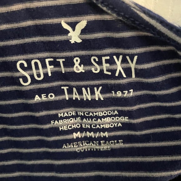 American Eagle One Shoulder Shirt - Picture 3 of 3